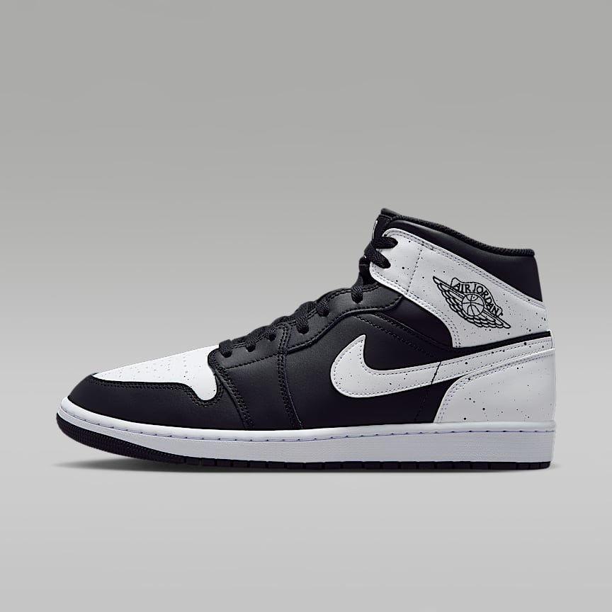 NIKE AIR JORDAN 1 MID ブラック スニーカー26.5 Air Jordan 1 Mid Men's Shoes. Nike.com